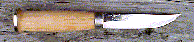 Click here for an enlarged image of the knife
and it's sheath.