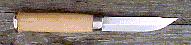 Click here for an enlarged 
image of the knife and it's sheath.