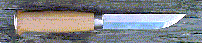 Click here for an enlarged 
image of the knife and it's sheath.