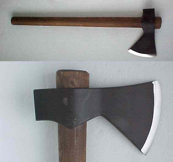 Allan 23V Viking Bearded Throwing Axe SCA Thrown Weapons